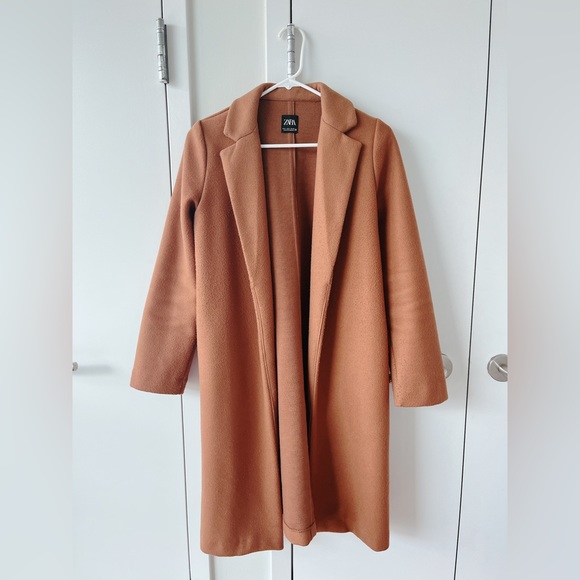 Zara Jackets & Blazers - Zara Camel Jacket